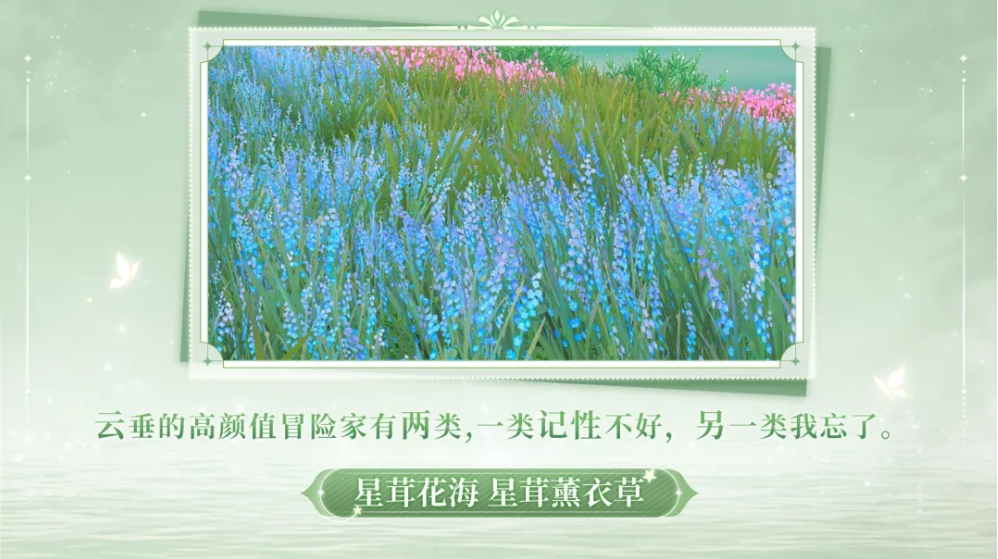 云垂花语揭秘!来《天谕》手游看看哪朵最像你