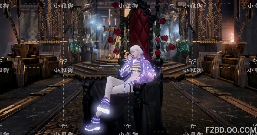 《命运方舟》通用女KDA积分套染色方案一览 行走的LED灯