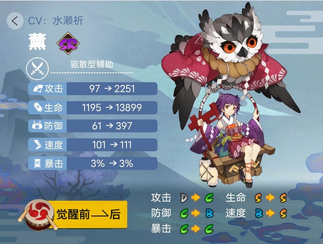 《阴阳师》2023年版本全式神就业简介(八)