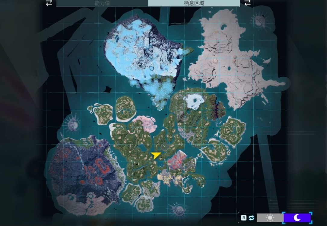 《幻兽帕鲁》“冰缚灵”在那抓?冰缚灵捕捉位置一览