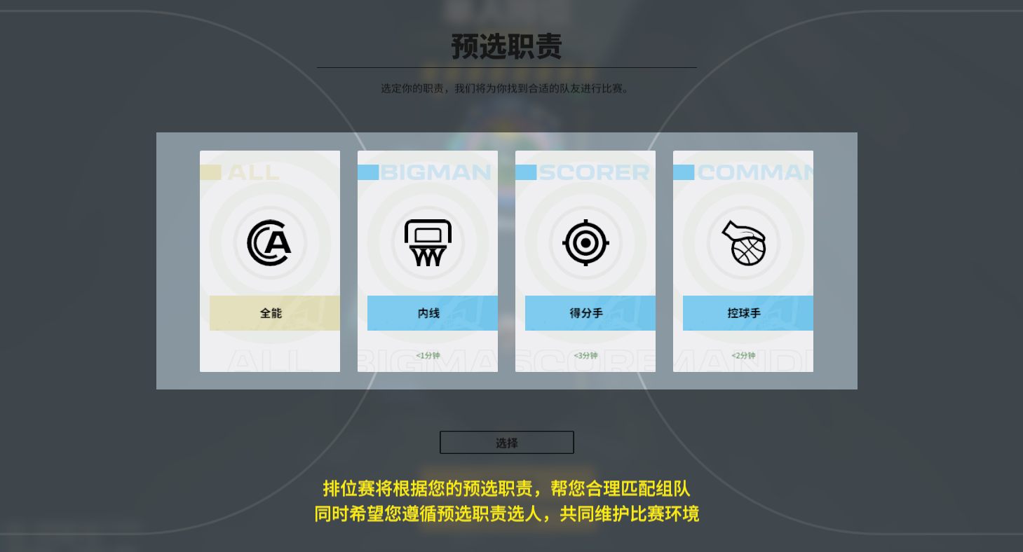 《全民街篮》如何选出一支合理的队伍?