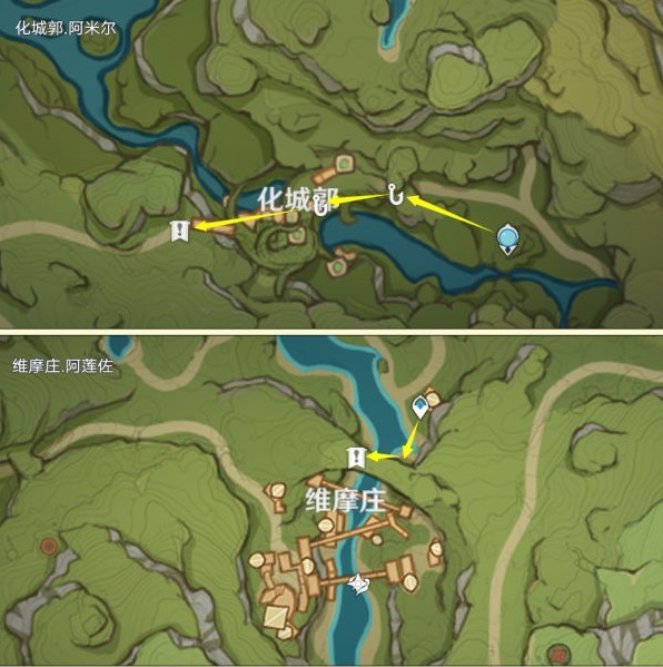 《原神》“月莲”采集路线及月莲分布图