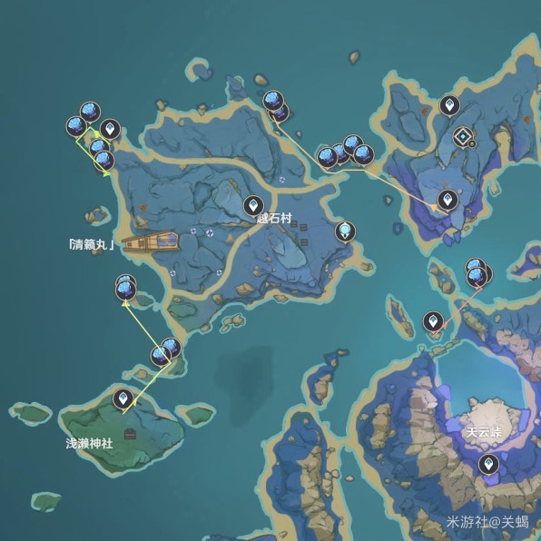 《原神》海灵芝采集路线 八重神子培养攻略
