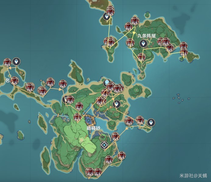 《原神》海灵芝采集路线 八重神子培养攻略