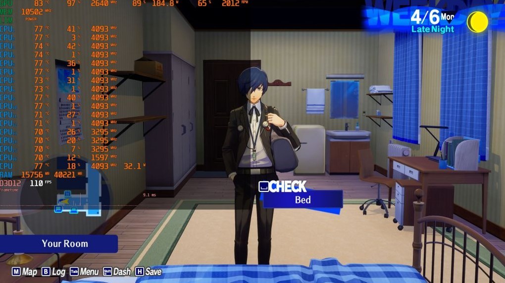 《女神异闻录3Reload(P3RE)》性能怎么优化?性能优化教学