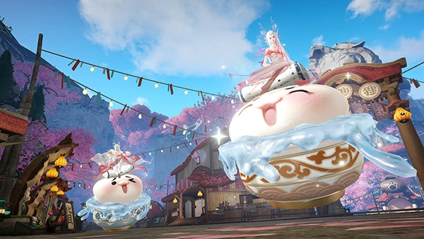 直售坐骑“唐渊福福”,来《天谕》手游骑汤圆游街