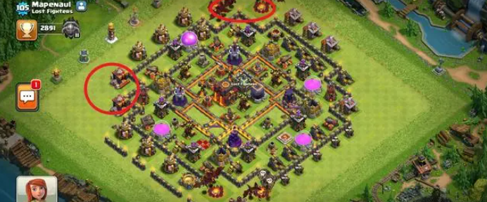 《部落冲突》十本流派打法,coc十本最强流派配兵及援兵