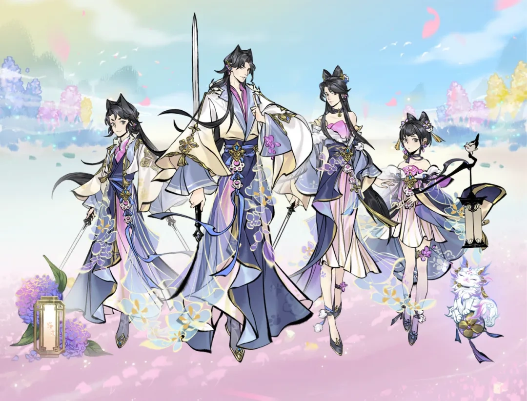 《一念逍遥》“花影仙踪”活动上线,猫咪时装萌趣登场