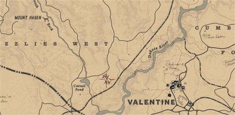 荒野大镖客2传说动物位置图一览,大镖客所有传奇动物地点