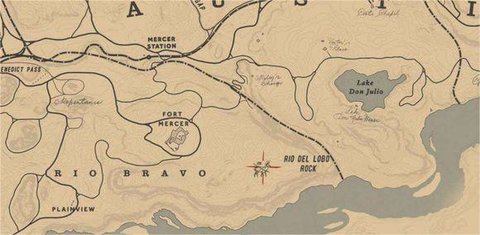 荒野大镖客2传说动物位置图一览,大镖客所有传奇动物地点