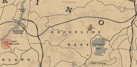 荒野大镖客2传说动物位置图一览,大镖客所有传奇动物地点