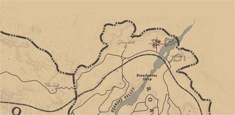 荒野大镖客2传说动物位置图一览,大镖客所有传奇动物地点