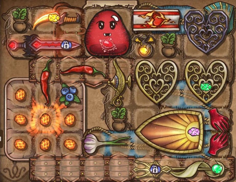 《背包乱斗》“火女”旗帜恢复吸血流玩法分享