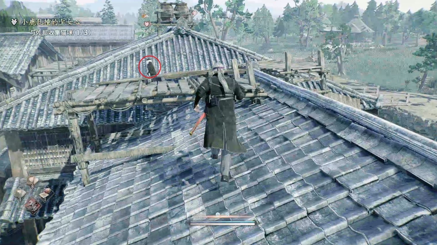 《浪人崛起》“小鹿乱撞的少女心”支线任务攻略 小鹿乱撞的少女心支线怎么做