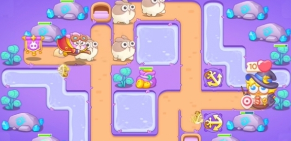 《保卫萝卜4》阿波与魔法宝藏105关图文攻略