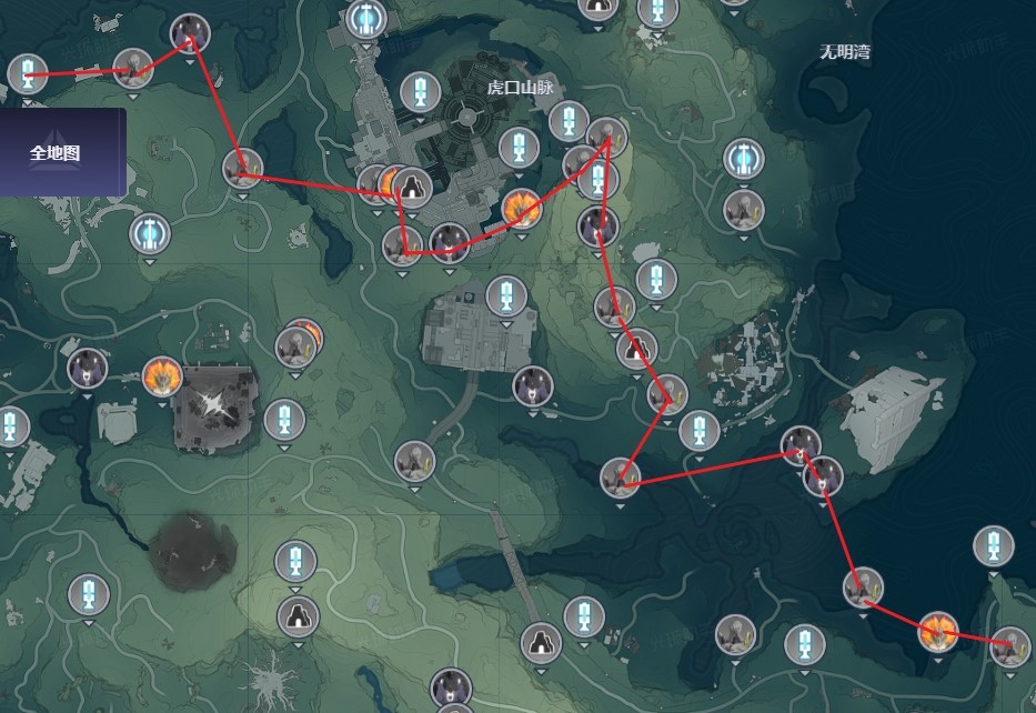 《鸣潮》Cost3共鸣套刷取路线分享