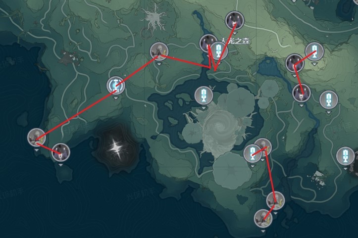 《鸣潮》Cost3共鸣套刷取路线分享