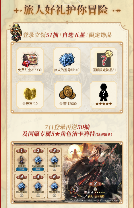 《歧路旅人:大陆的霸者》公测上线!八方旅人集结,重现JRPG荣光!