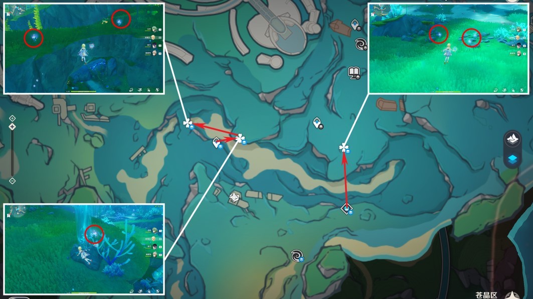 《原神》“海露花”快速采集线路分享 海露花怎么获得