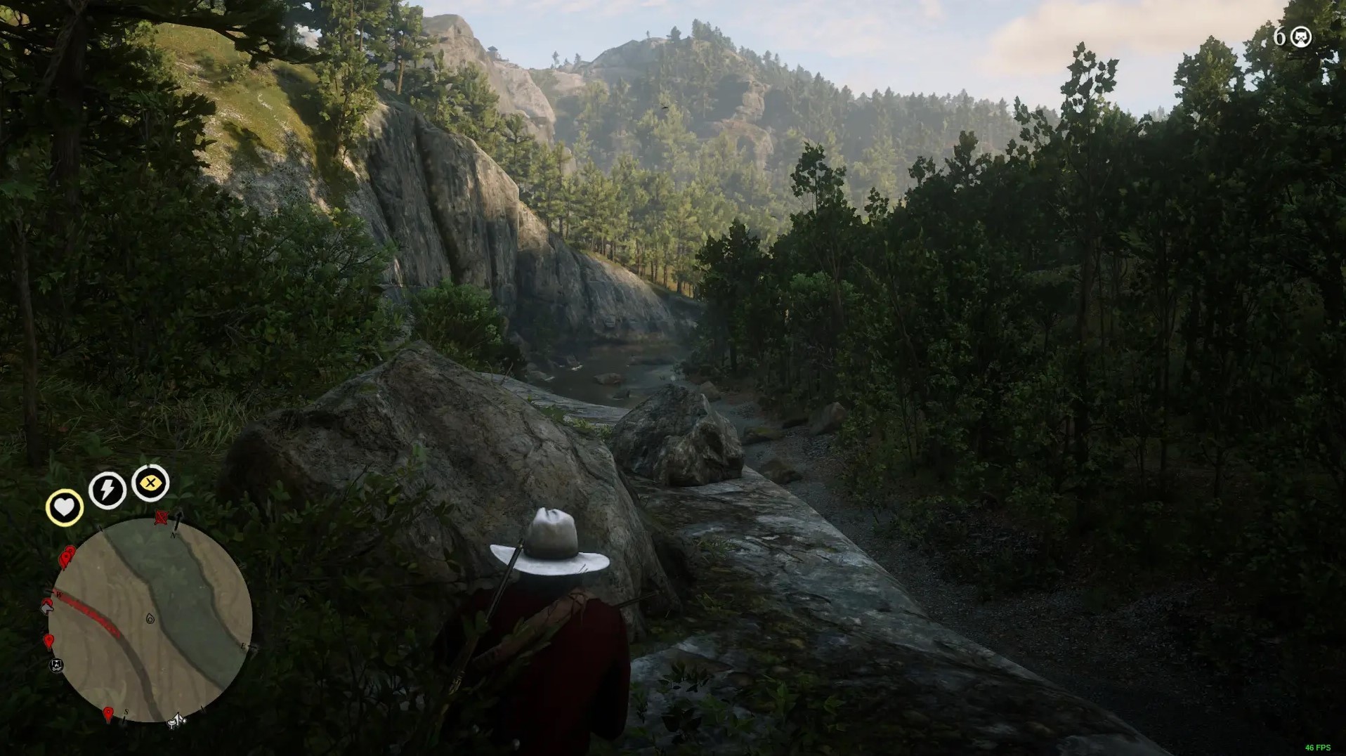 《荒野大镖客2》“红腹啄木鸟”位置分享