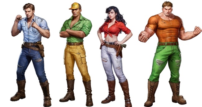 《荒野迷城》X《街机恐龙》联动上线,腾讯NBA主持美娜加盟代言