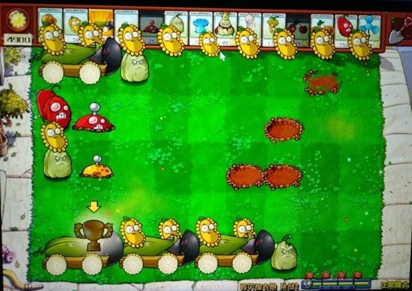 《植物大战僵尸》杂交版毁灭加农炮挑战第二关过关方法