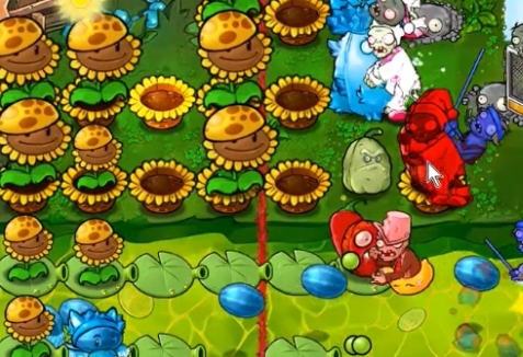 《植物大战僵尸》杂交版冒险模式63过关攻略