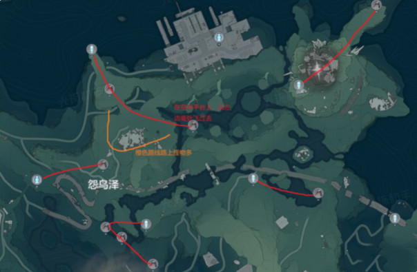 《鸣潮》彻空冥雷套Cost3速刷路线图一览