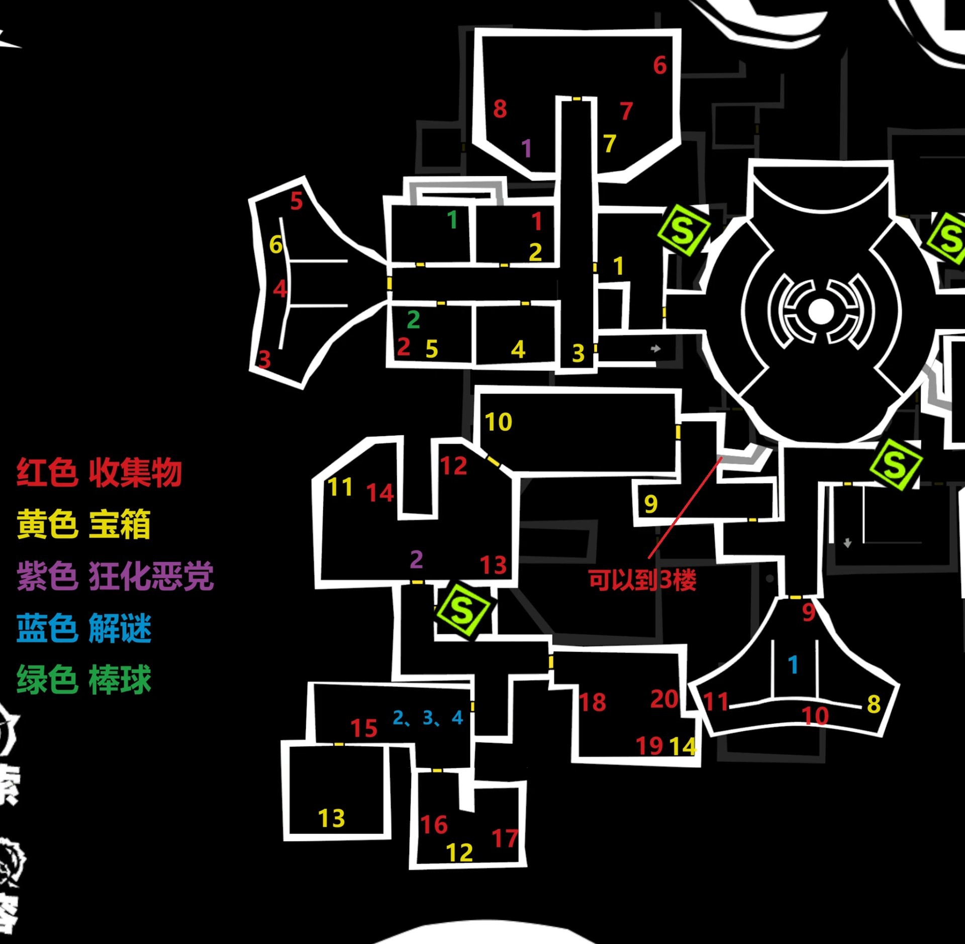 《女神异闻录夜幕魅影》“木内雄之宫殿”收集指南
