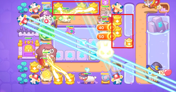 《保卫萝卜4》阿波与魔法宝藏119关通关详解