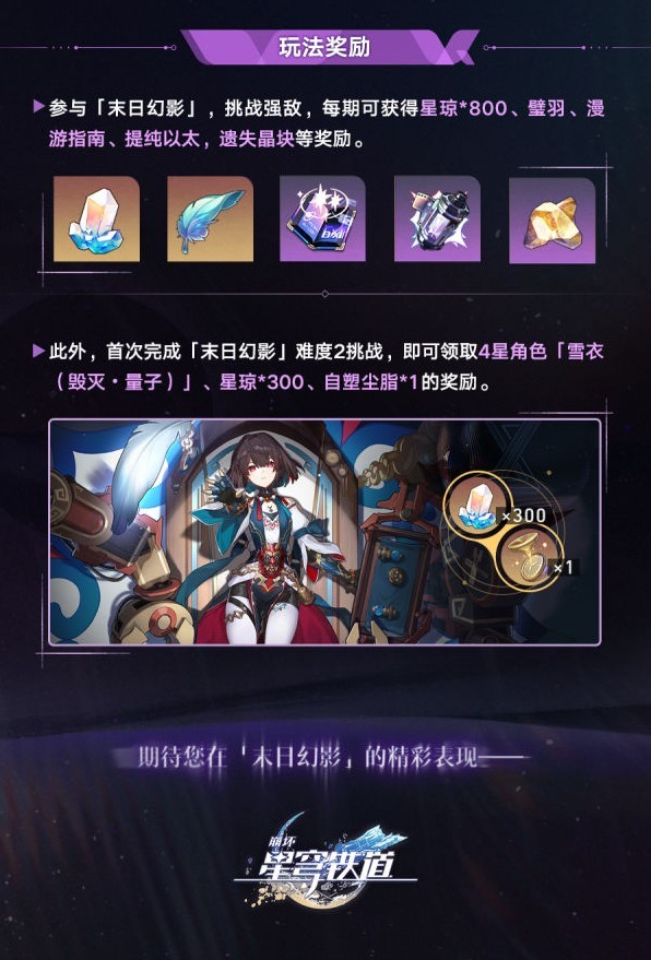 《崩坏星穹铁道》“末日幻影”玩法讲解