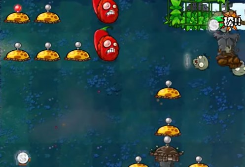 pvz杂交版迷你游戏“锤僵尸”过关攻略分享