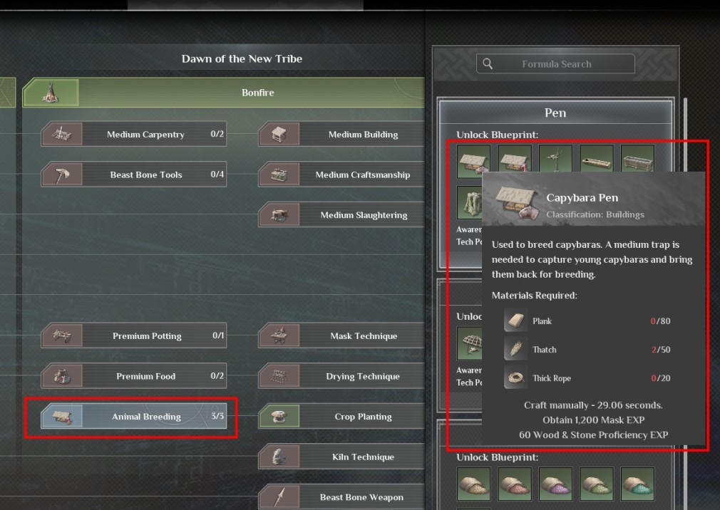 《灵魂面甲》动物捕捉与养殖攻略,怎么捕捉动物