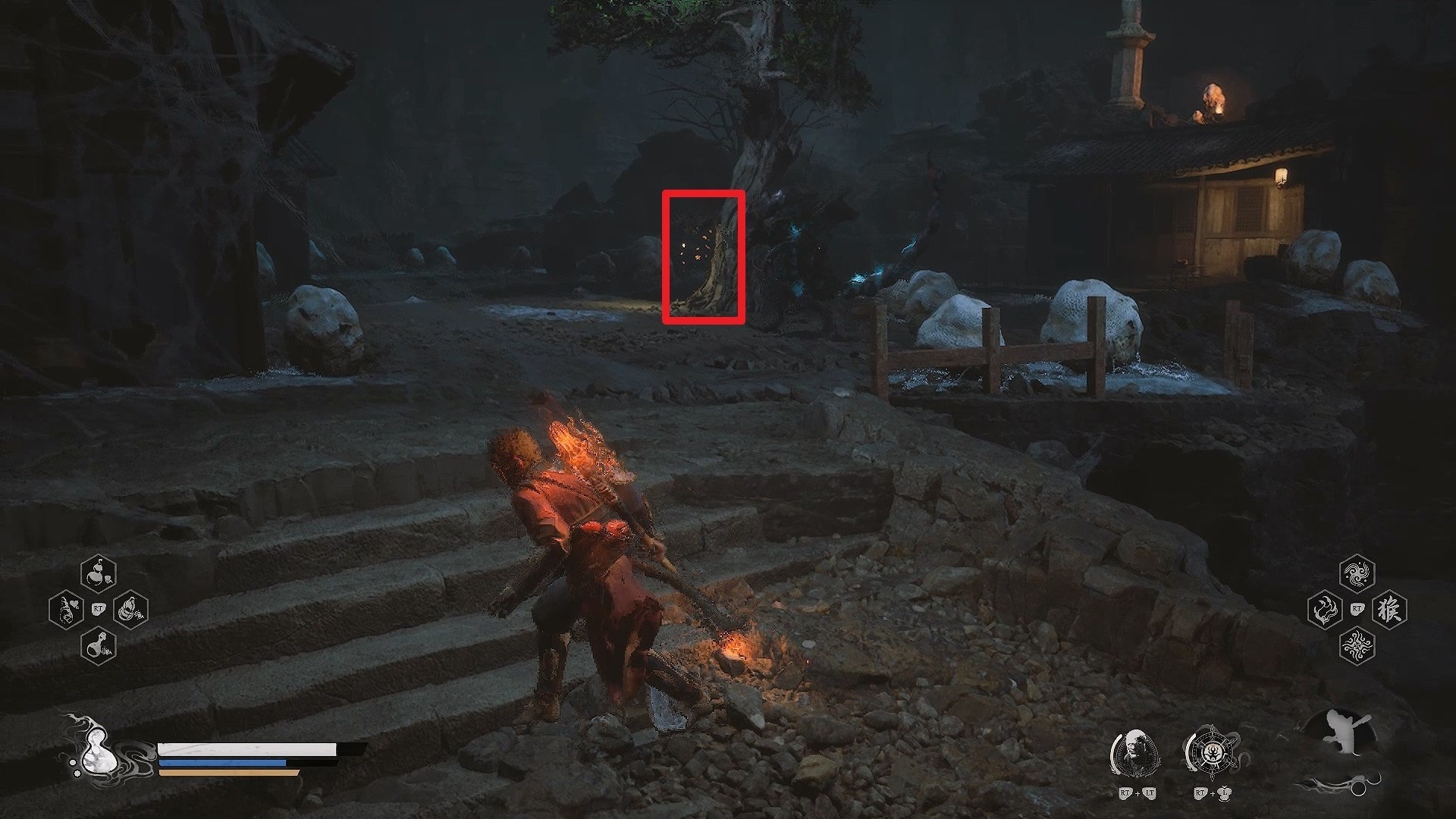 《黑神话悟空》第四回“落伽香藤”位置,第四章落伽香藤在哪