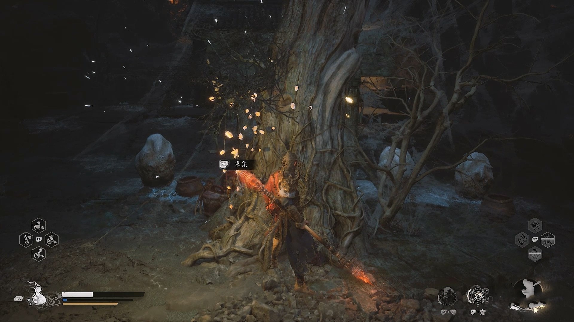 《黑神话悟空》第四回“落伽香藤”位置,第四章落伽香藤在哪