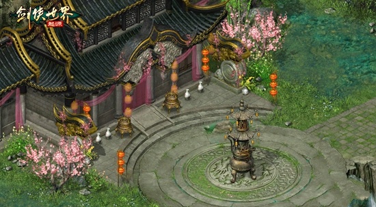 探秘古墓派《剑侠世界:起源》新门派地图曝光