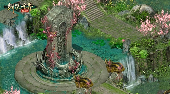 探秘古墓派《剑侠世界:起源》新门派地图曝光