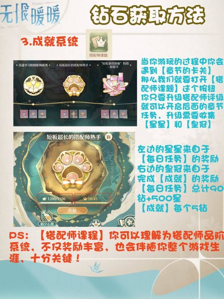 《无限暖暖》“钻石”获取攻略,无限暖暖怎么获取钻石