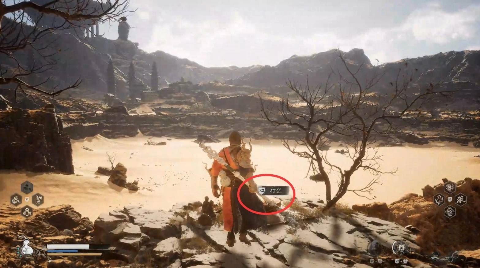 《黑神话悟空》第二章隐藏地图“隐斯哈里国”开启方法,隐斯哈里国怎么进