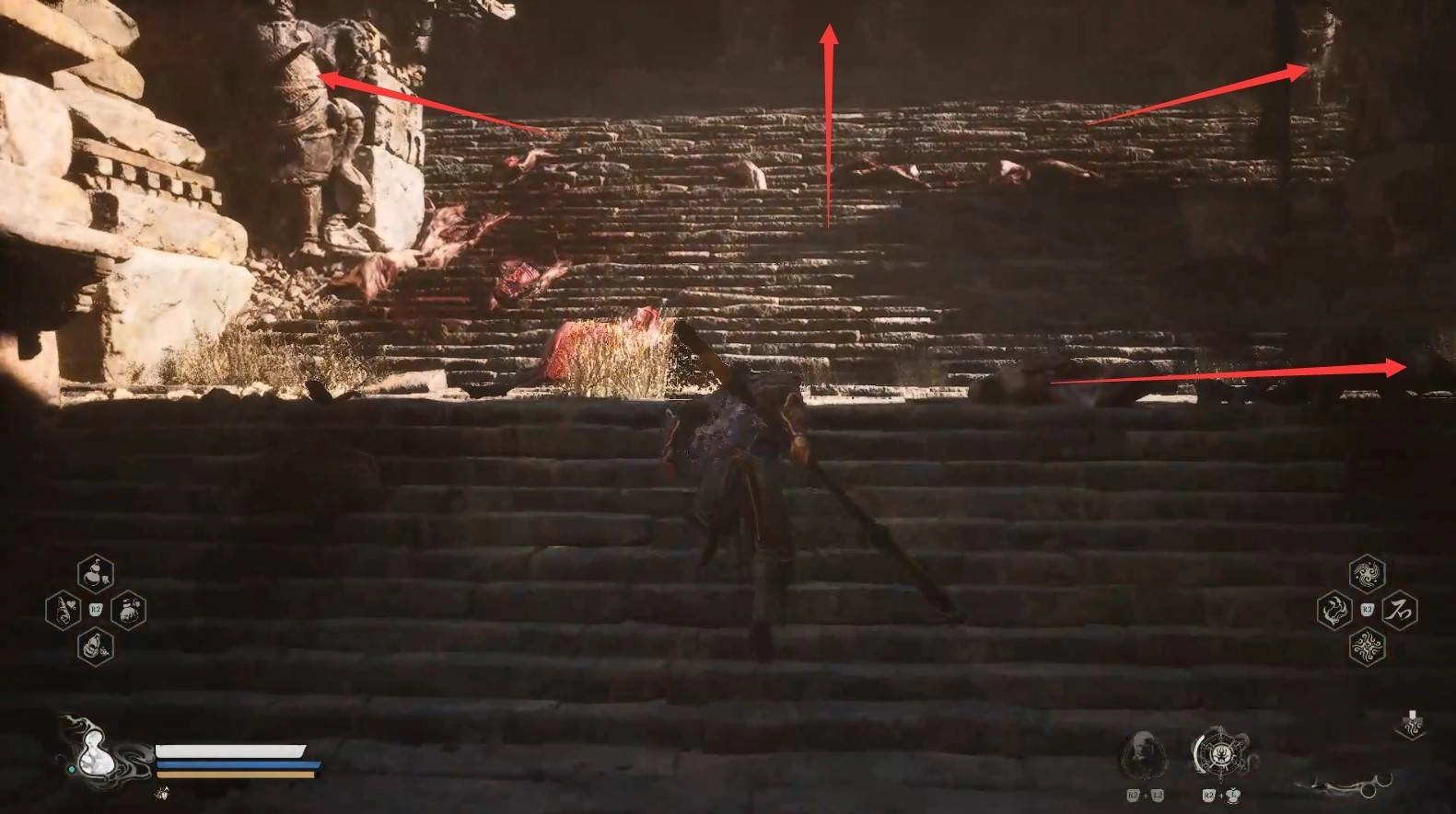 《黑神话悟空》第二章隐藏地图“隐斯哈里国”开启方法,隐斯哈里国怎么进