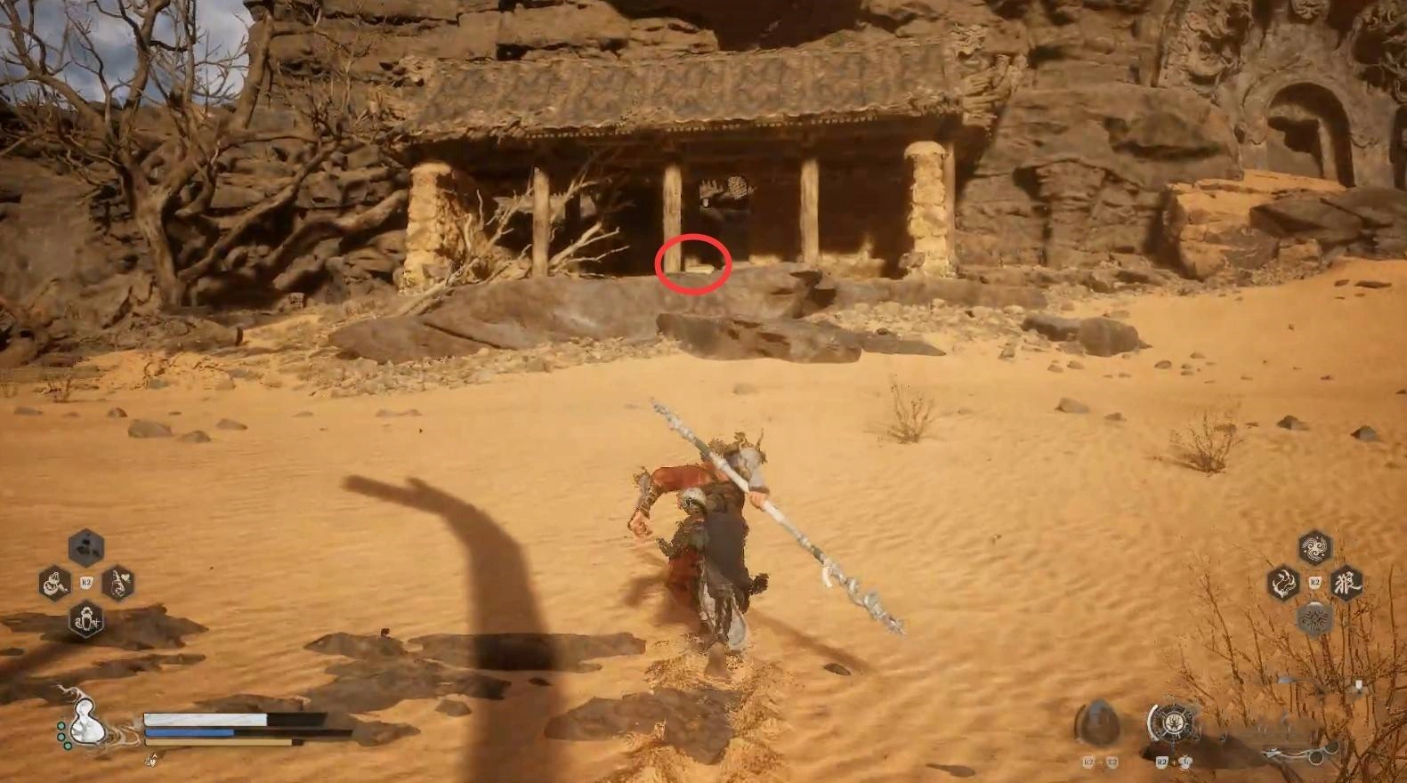 《黑神话悟空》第二章隐藏地图“隐斯哈里国”开启方法,隐斯哈里国怎么进