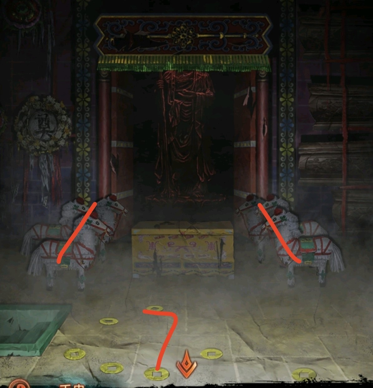 《纸嫁衣7》第三章听妄全流程解密攻略,第三章听妄谜题解法