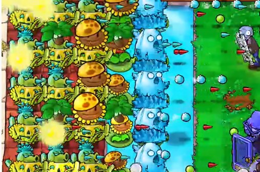 《植物大战僵尸》杂交版挑战模式15通关详解