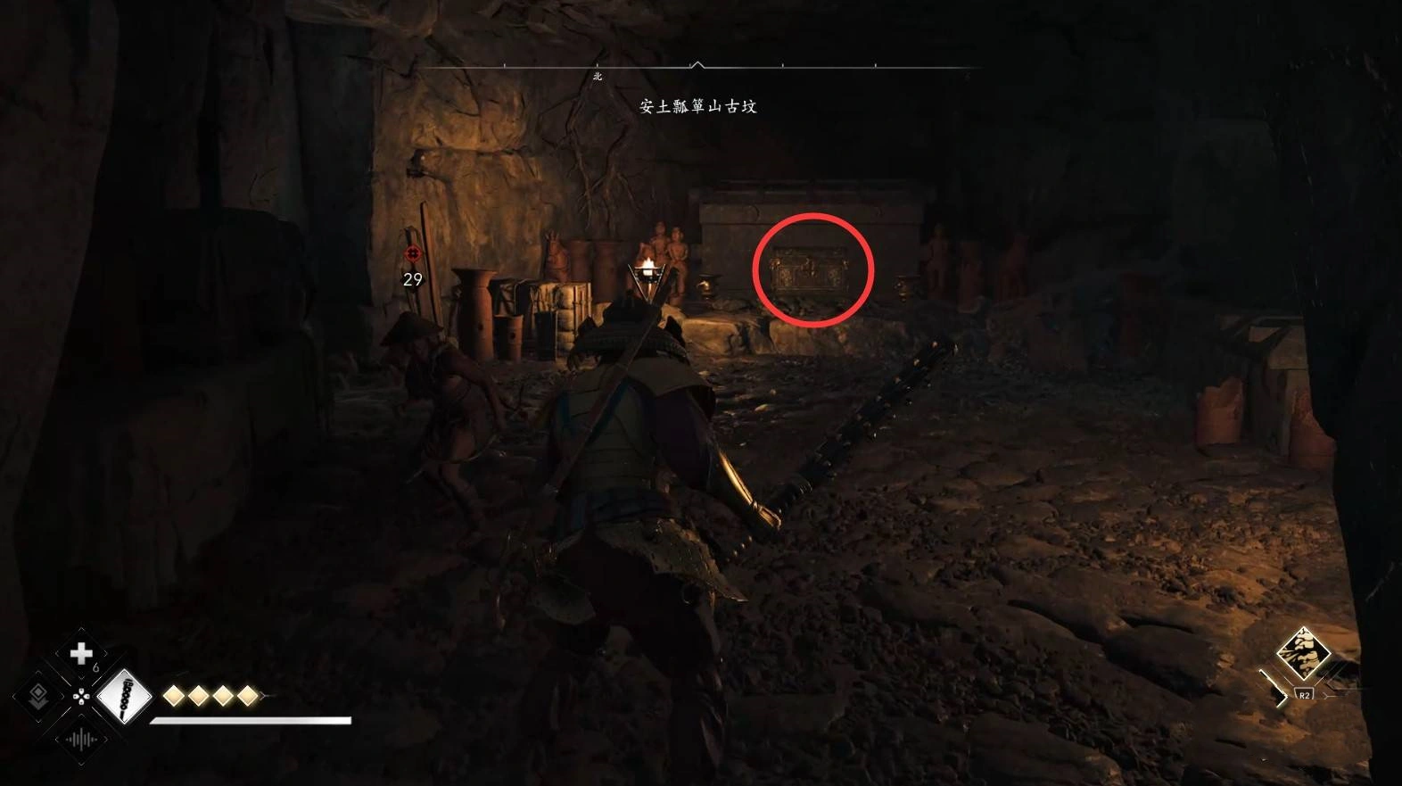 《刺客信条影》“安土瓢箪山古坟”位置与收集攻略,安土瓢箪山古坟在哪