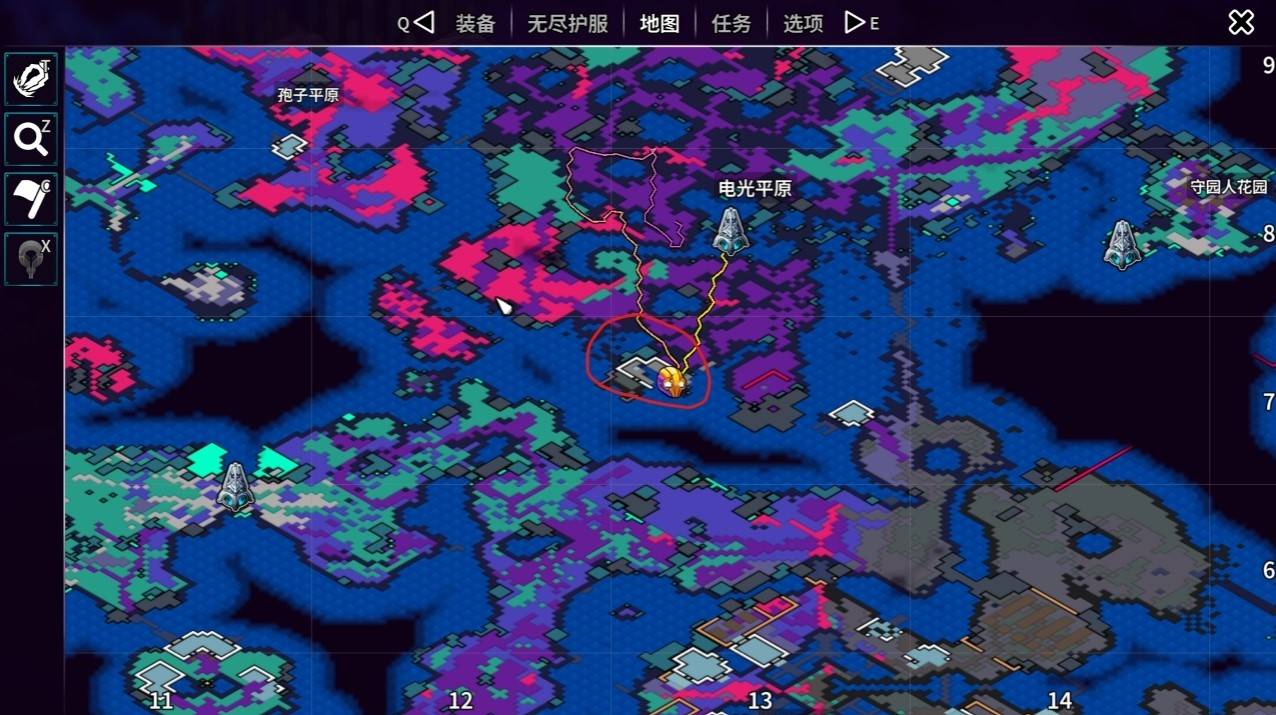 《崩溃大陆2》“电光平原泡水盒子”位置分享，一日鱼获电光平原盒子在哪