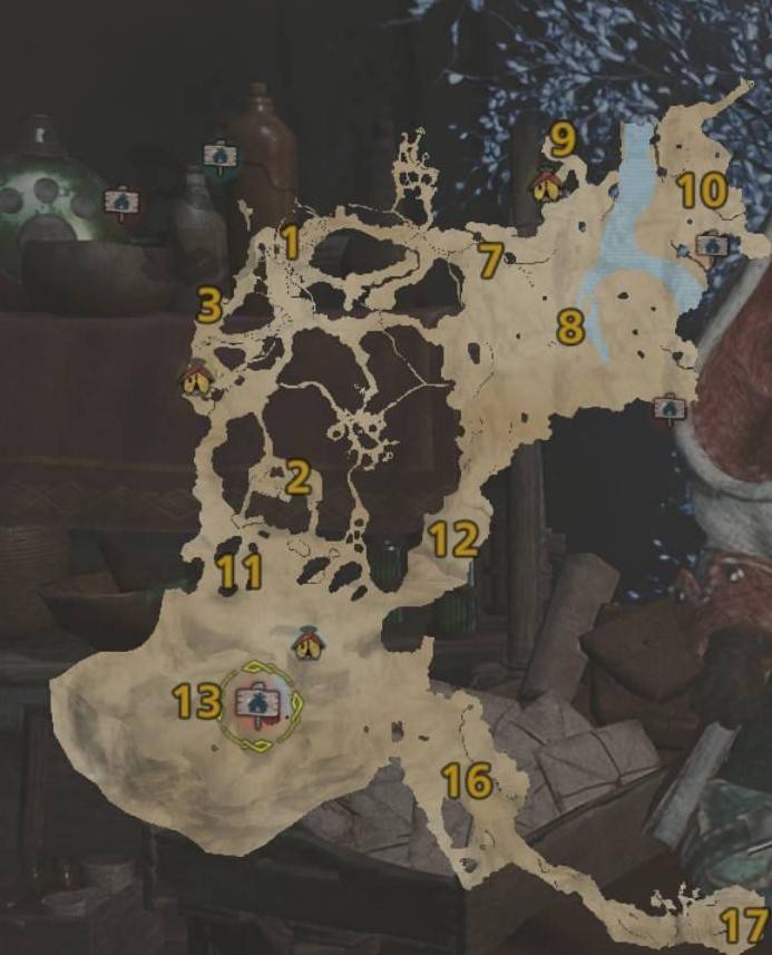 《怪物猎人荒野》安全营地位置一览