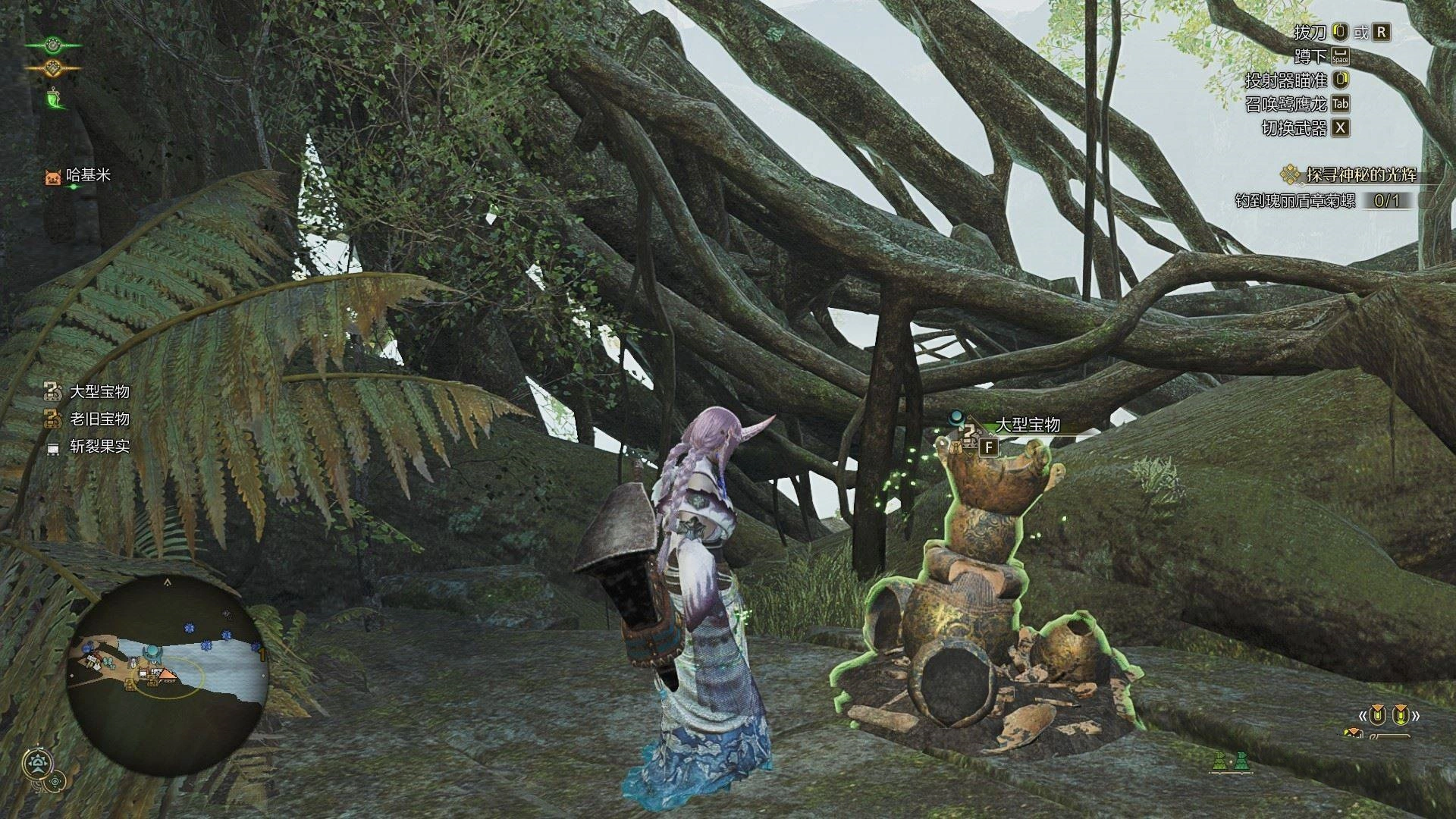 《怪物猎人荒野》“大大的宝物”位置及获取方法,大大的宝物在哪