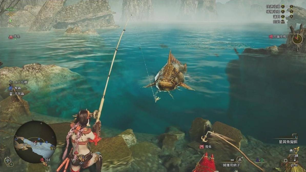 《怪物猎人荒野》“金冠咬鱼”快速钓取方法,金冠咬鱼怎么获得