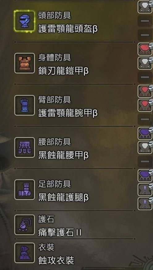 《怪物猎人荒野》主流防具配装分享,通用配装推荐