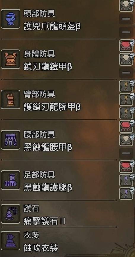 《怪物猎人荒野》主流防具配装分享,通用配装推荐